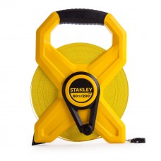 Ruleta deschisa cu banda ramforsata cu fibra de sticla STANLEY. 200'/60m
